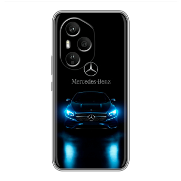 Силиконовый чехол на Honor 400 Pro с принтом Mercedes Мерседес