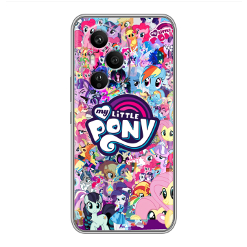 Силиконовый чехол на Honor 400 Pro с принтом My little pony Дружба чудо Силиконовый чехол на Honor 400 Pro с принтом My little pony Дружба чудо