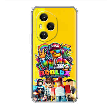 Силиконовый чехол на Honor 400 Pro с принтом Roblox Роблокс Силиконовый чехол на Honor 400 Pro с принтом Roblox Роблокс