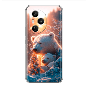 Силиконовый чехол на Honor 400 Pro с принтом Новый год Силиконовый чехол на Honor 400 Pro с принтом Новый год
