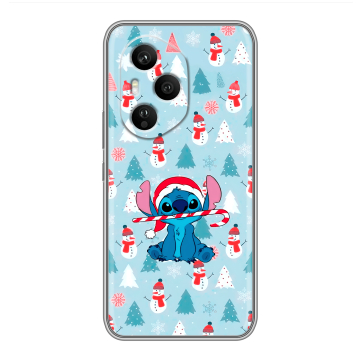 Силиконовый чехол на Honor 400 Pro с принтом Стич Новый год Силиконовый чехол на Honor 400 Pro с принтом Стич Новый год