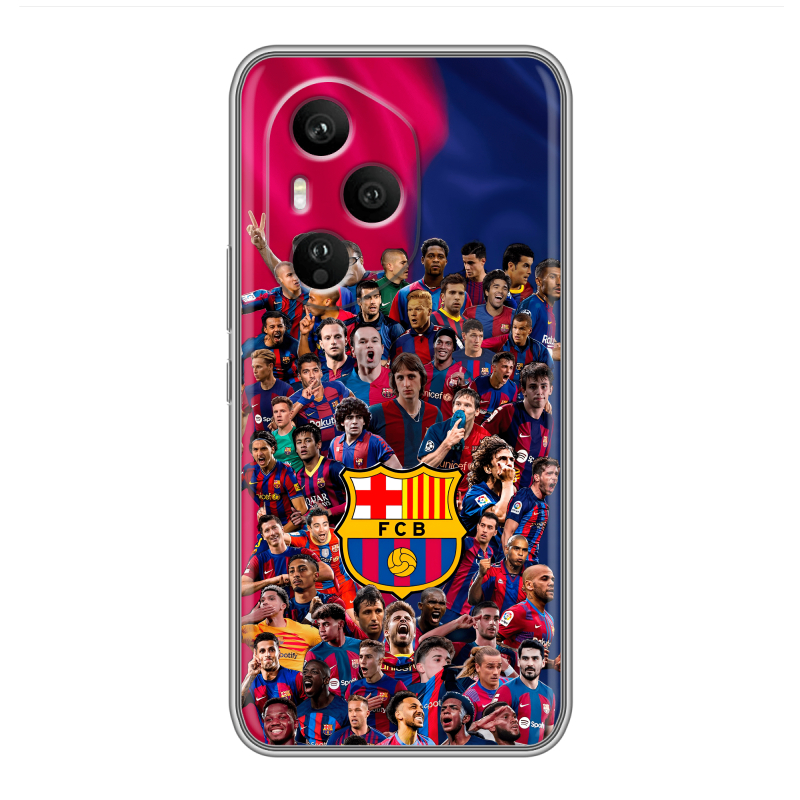Силиконовый чехол на Honor 400 Pro с принтом Барселона Barcelona Силиконовый чехол на Honor 400 Pro с принтом Барселона Barcelona