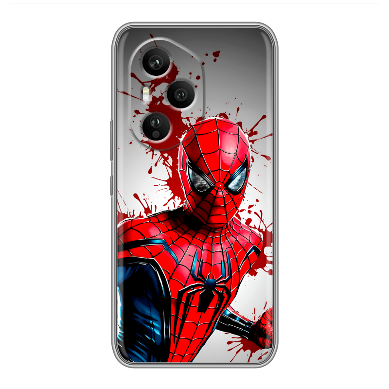 Силиконовый чехол на Honor 400 Pro с принтом Spiderman Человек паук Силиконовый чехол на Honor 400 Pro с принтом Spiderman Человек паук