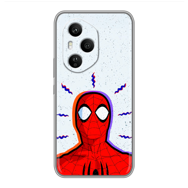 Силиконовый чехол на Honor 400 Pro с принтом Spiderman Человек паук Силиконовый чехол на Honor 400 Pro с принтом Spiderman Человек паук