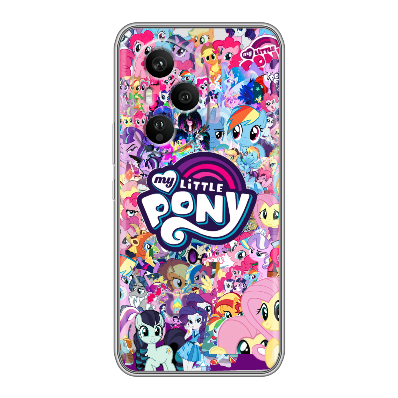 Силиконовый чехол на Honor 400 Pro с принтом My little pony Дружба чудо Силиконовый чехол на Honor 400 Pro с принтом My little pony Дружба чудо