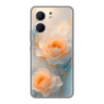 Силиконовый чехол на OPPO A5x с принтом Женский