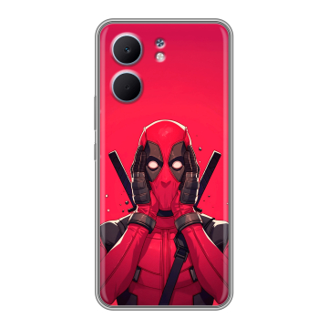 Силиконовый чехол на OPPO A5x с принтом Дедпул Deadpool