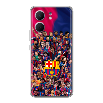 Силиконовый чехол на OPPO A5x с принтом Барселона Barcelona