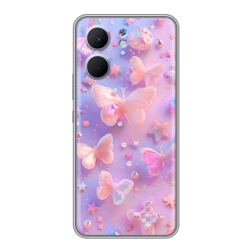 Силиконовый чехол на OPPO A5x с принтом Бабочки