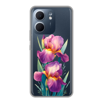 Силиконовый чехол на OPPO A5x с принтом Цветы орхидеи Силиконовый чехол на OPPO A5x с принтом Цветы орхидеи