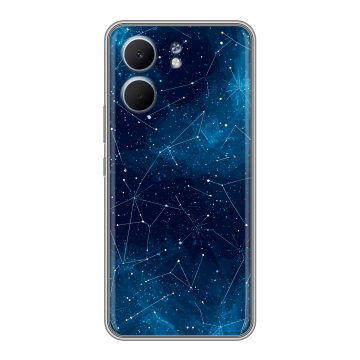 Силиконовый чехол на OPPO A5x с принтом Космос звезды Силиконовый чехол на OPPO A5x с принтом Космос звезды