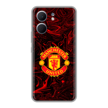 Силиконовый чехол на OPPO A5x с принтом Manchester United