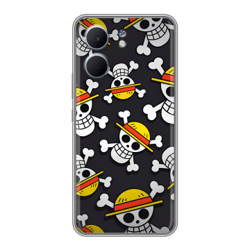Силиконовый чехол на OPPO A5x с принтом One Piece Ван Пис
