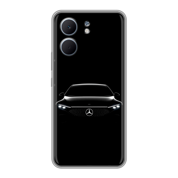 Силиконовый чехол на OPPO A5x с принтом Mercedes Мерседес Силиконовый чехол на OPPO A5x с принтом Mercedes Мерседес