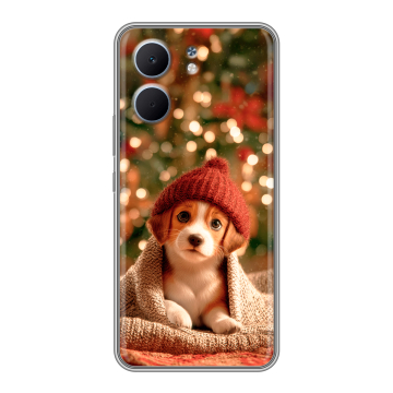 Силиконовый чехол на OPPO A5x с принтом Новый год