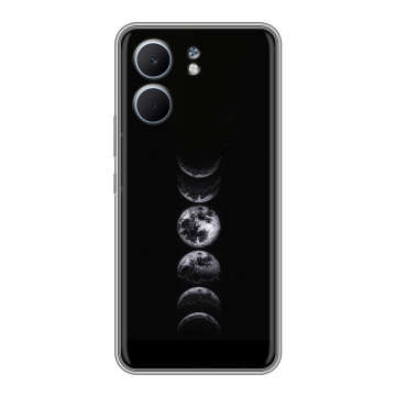 Силиконовый чехол на OPPO A5x с принтом женский