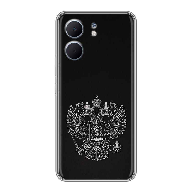 Силиконовый чехол на OPPO A5x с принтом Герб России Силиконовый чехол на OPPO A5x с принтом Герб России