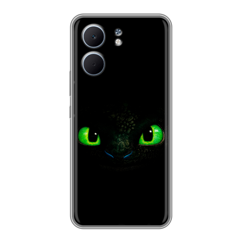 Силиконовый чехол на OPPO A5x с принтом Как приручить дракона Силиконовый чехол на OPPO A5x с принтом Как приручить дракона