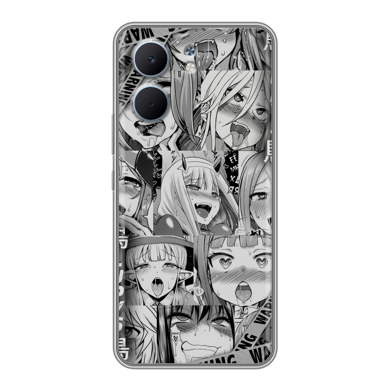 Силиконовый чехол на OPPO A5x с принтом Ahegao Ахегао Аниме Силиконовый чехол на OPPO A5x с принтом Ahegao Ахегао Аниме
