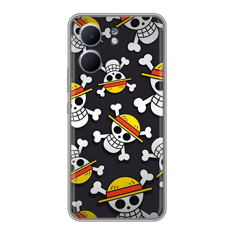 Силиконовый чехол на OPPO A5x с принтом One Piece Ван Пис Силиконовый чехол на OPPO A5x с принтом One Piece Ван Пис