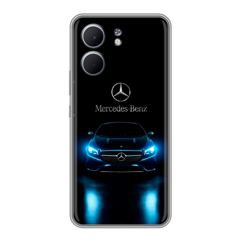 Силиконовый чехол на OPPO A5x с принтом Mercedes Мерседес Силиконовый чехол на OPPO A5x с принтом Mercedes Мерседес