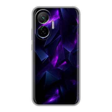 Силиконовый чехол на Poco F7 с принтом Абстракиция