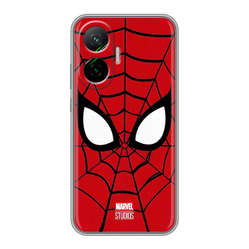 Силиконовый чехол на Poco F7 с принтом человек паук spiderman