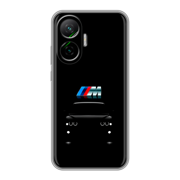 Силиконовый чехол на Poco F7 с принтом БМВ BMW