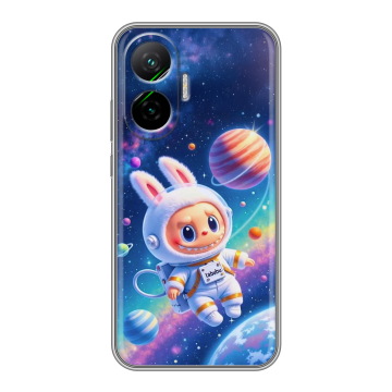 Силиконовый чехол на Poco F7 с принтом Labubu Лабубу Силиконовый чехол на Poco F7 с принтом Labubu Лабубу