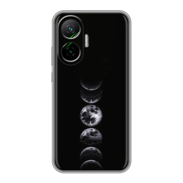 Силиконовый чехол на Poco F7 с принтом женский Силиконовый чехол на Poco F7 с принтом женский