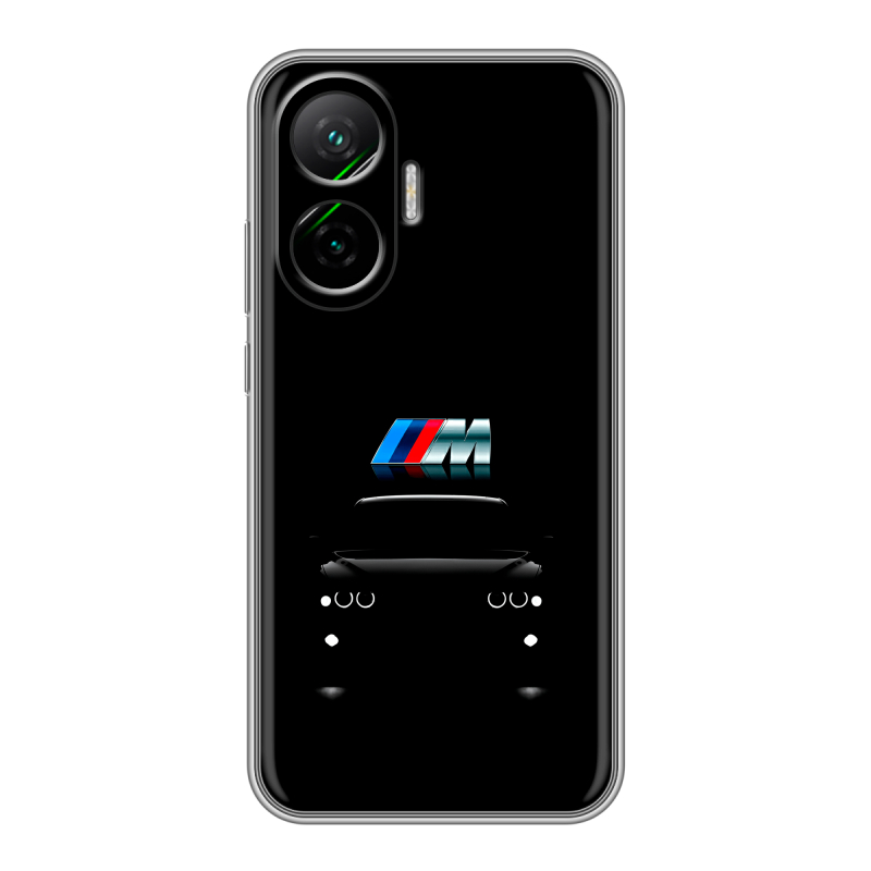 Силиконовый чехол на Poco F7 с принтом БМВ BMW Силиконовый чехол на Poco F7 с принтом БМВ BMW