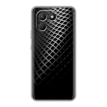 Силиконовый чехол на Tecno Pova 7 Neo с принтом Текстура металла Силиконовый чехол на Tecno Pova 7 Neo с принтом Текстура металла
