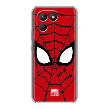 Силиконовый чехол на Tecno Pova 7 Neo с принтом человек паук spiderman