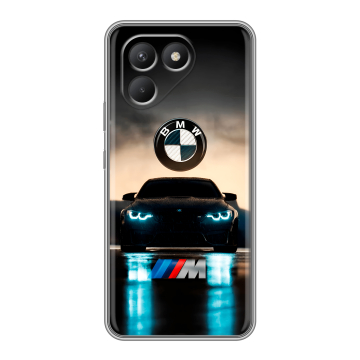Силиконовый чехол на Tecno Pova 7 Neo с принтом БМВ BMW