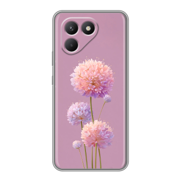 Силиконовый чехол на Tecno Pova 7 Neo с принтом Цветы