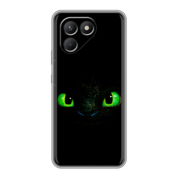 Силиконовый чехол на Tecno Pova 7 Neo с принтом Как приручить дракона Силиконовый чехол на Tecno Pova 7 Neo с принтом Как приручить дракона
