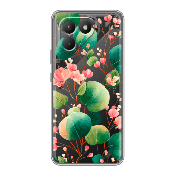Силиконовый чехол на Tecno Pova 7 Neo с принтом женский Силиконовый чехол на Tecno Pova 7 Neo с принтом женский