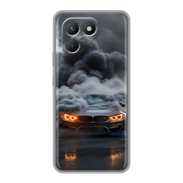 Силиконовый чехол на Tecno Pova 7 Neo с принтом BMW БМВ