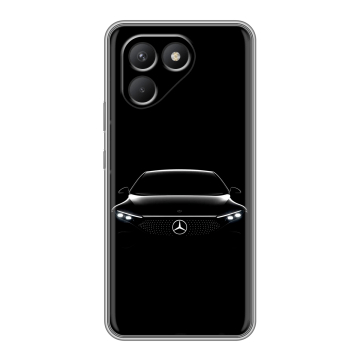 Силиконовый чехол на Tecno Pova 7 Neo с принтом Mercedes Мерседес Силиконовый чехол на Tecno Pova 7 Neo с принтом Mercedes Мерседес