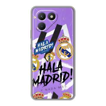Силиконовый чехол на Tecno Pova 7 Neo с принтом Real Madrid Реал Мадрид Силиконовый чехол на Tecno Pova 7 Neo с принтом Real Madrid Реал Мадрид