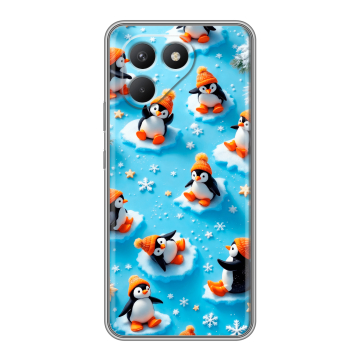 Силиконовый чехол на Tecno Pova 7 Neo с принтом Новый год Силиконовый чехол на Tecno Pova 7 Neo с принтом Новый год