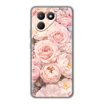 Силиконовый чехол на Tecno Pova 7 Neo с принтом женский