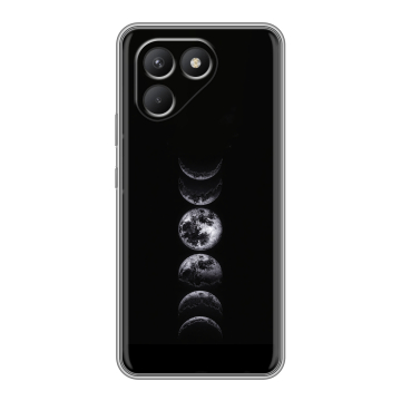 Силиконовый чехол на Tecno Pova 7 Neo с принтом женский