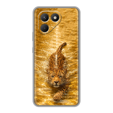 Силиконовый чехол на Tecno Pova 7 Neo с принтом женский