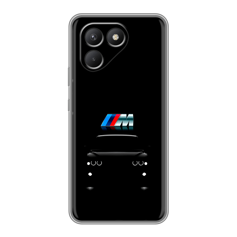 Силиконовый чехол на Tecno Pova 7 Neo с принтом БМВ BMW Силиконовый чехол на Tecno Pova 7 Neo с принтом БМВ BMW