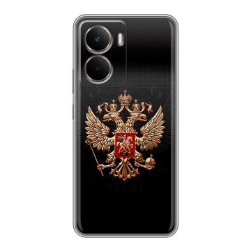 Силиконовый чехол на Realme P3 с принтом Герб России Силиконовый чехол на Realme P3 с принтом Герб России