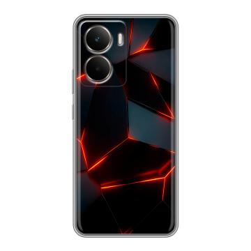 Силиконовый чехол на Realme P3 с принтом Яркие абстракции Силиконовый чехол на Realme P3 с принтом Яркие абстракции