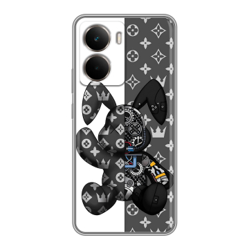Силиконовый чехол на Realme P3 с принтом Луи робот