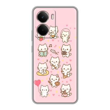 Силиконовый чехол на Realme P3 с принтом Hello Kitty Хелоу Кити