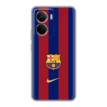 Силиконовый чехол на Realme P3 с принтом Барселона Barcelona